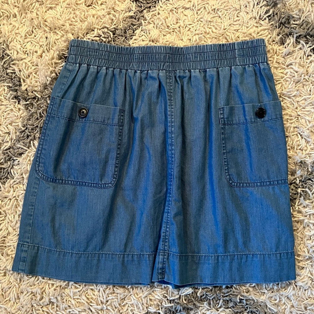 Women’s J. Crew Chambray Skirt